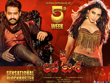 NTR Jai Lava Kusa 5th Week Posters